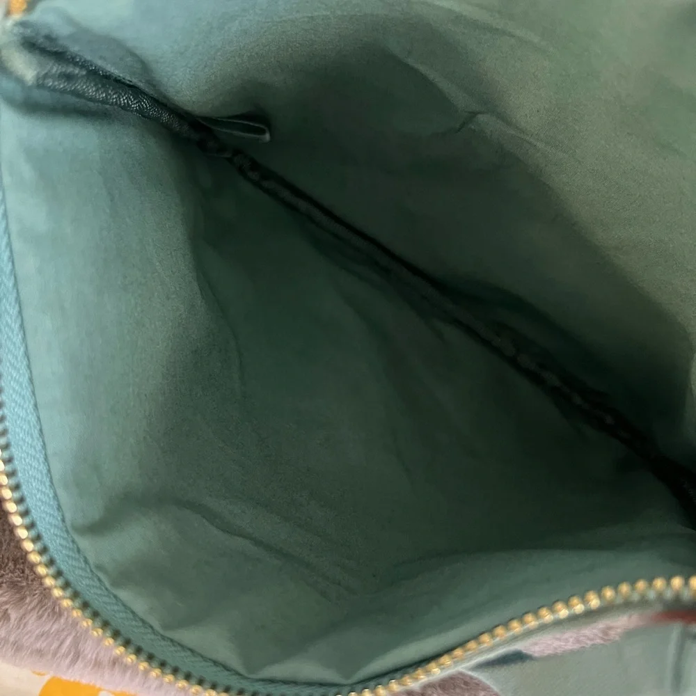 Chloé large green pouch makeup bag NIB - Picture 5 of 9